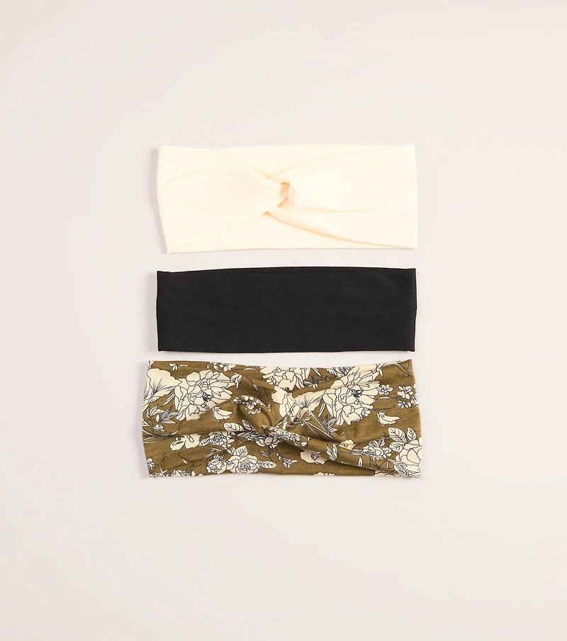 Hair Check Three-Pack Headband Set