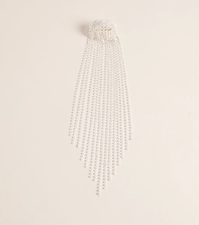 Sparkling Rhinestone Ponytail Hair Clip