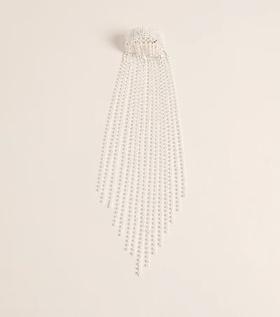 Sparkling Rhinestone Ponytail Hair Clip