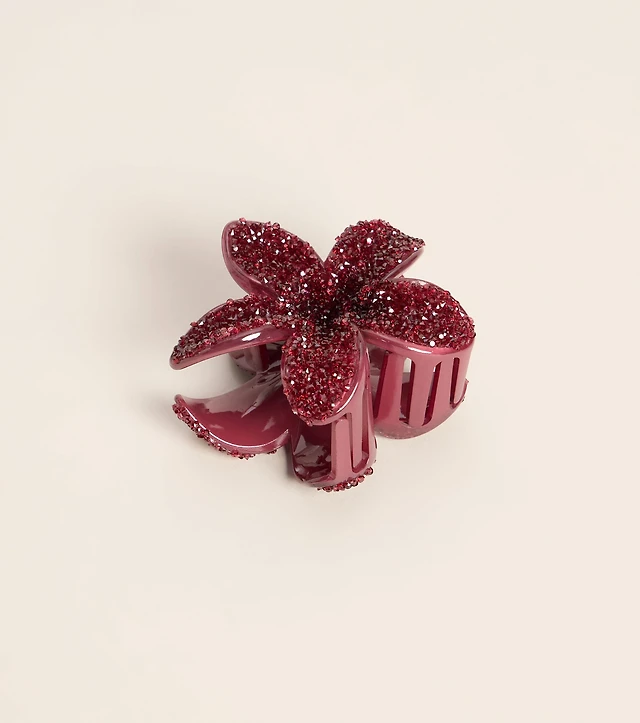 Tropic Crush Hibiscus Claw Clip