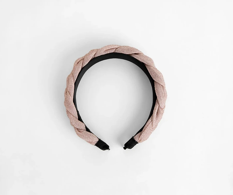 Woven Glitter Headband
