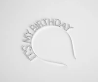 It's My Birthday Rhinestone Headband