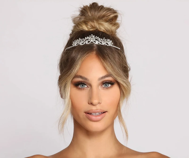 Dream In Luxe Rhinestone Tiara