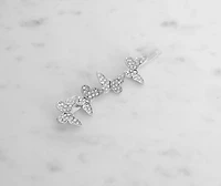 Lil' Cutie Butterfly Rhinestone Bobby Pin
