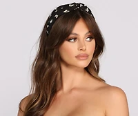 Boho Chic Knot Detail Heaband