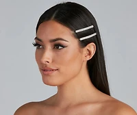 Endless Glam Rhinestone Barrett Twin Pack