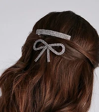 Preppy Glam Barrette Hair Clips