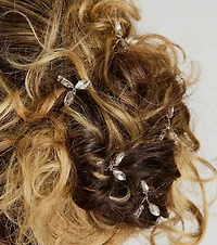 Glittery Addition Rhinestone Hair Pins