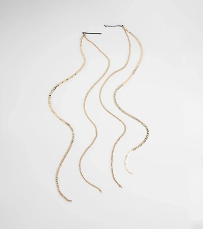 Chic Trend Chain Hair Pin Set