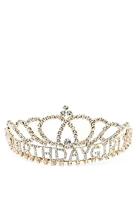 Birthday Girl Rhinestone Tiara