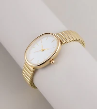Keeping Time Oval Watch Bracelet