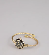 Golden Hour Cuff Watch