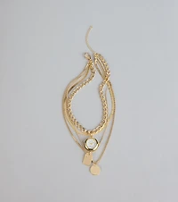 Time After Time Layered Necklace