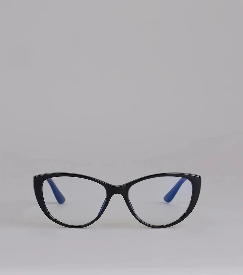 Chic Specs Cat-Eye Blue Light Glasses