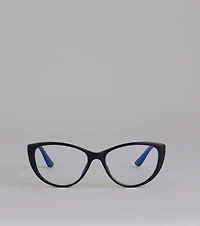 Chic Specs Cat-Eye Blue Light Glasses