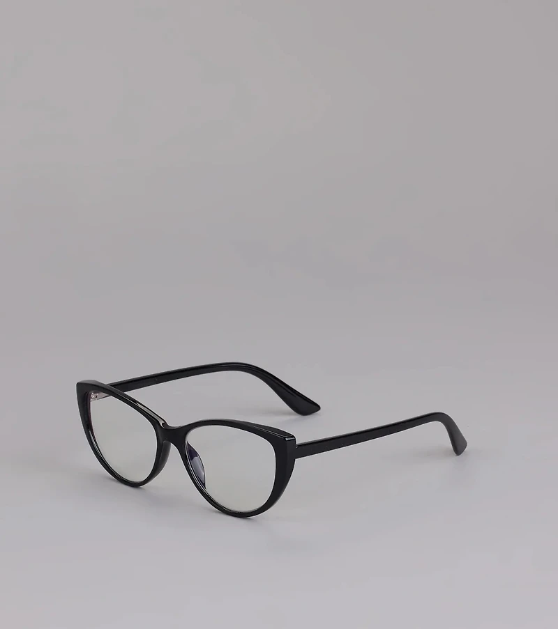 Chic Specs Cat-Eye Blue Light Glasses