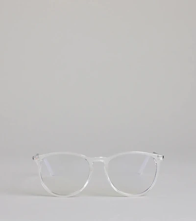 Smart And Stylish Clear Blue Light Glasses