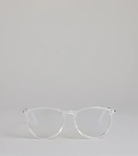 Smart And Stylish Clear Blue Light Glasses