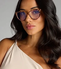 Cute Specs Cat Eye Blue Light Glasses