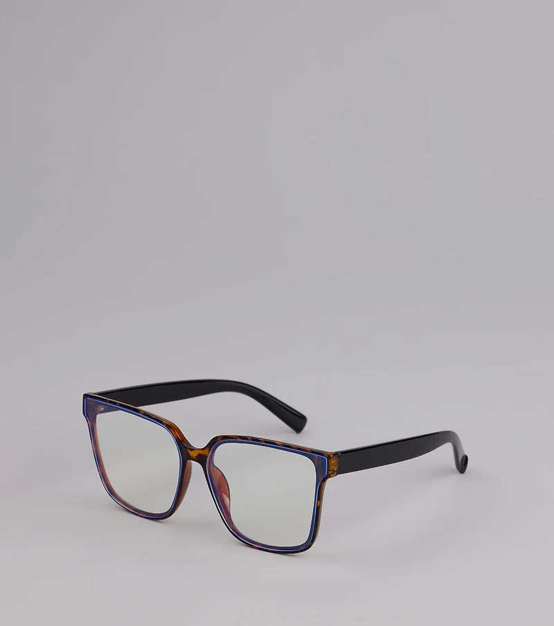 Stay Sharp Square Blue Light Glasses