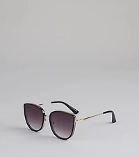 Eyes On Me Cat Eye Sunglasses