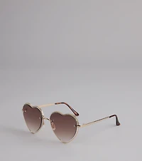 Heartbreaker Status Rhinestone Sunglasses
