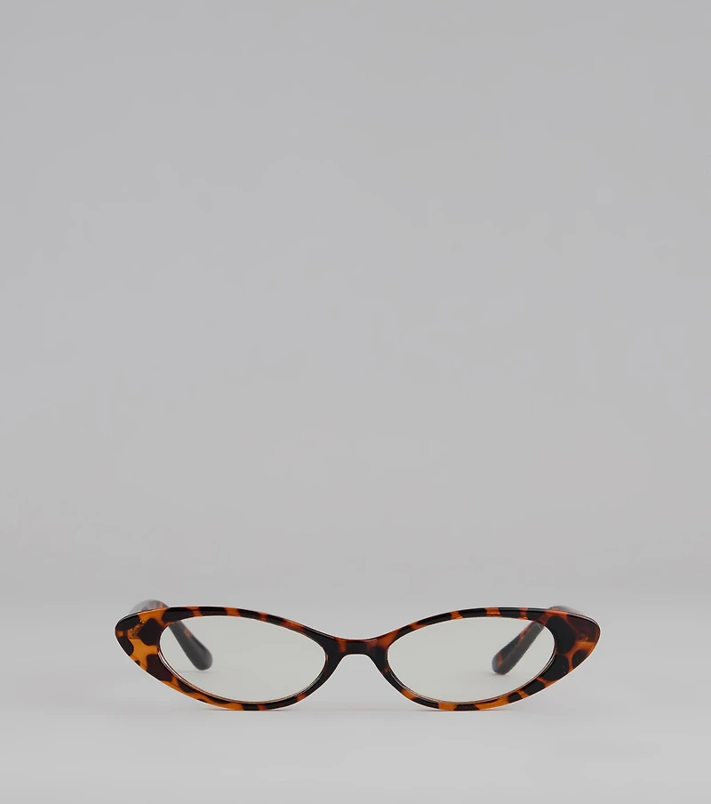 Retro Vibe Specs Clear Lens Glasses