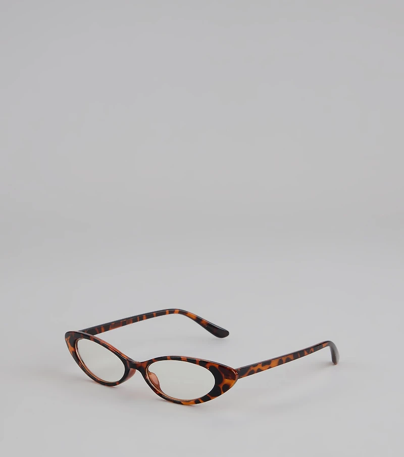 Retro Vibe Specs Clear Lens Glasses