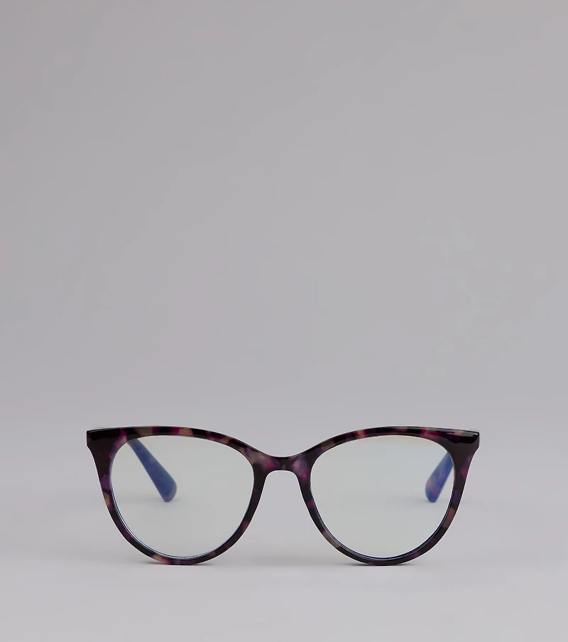 Smart And Chic Cat Eye Blue Light Glasses