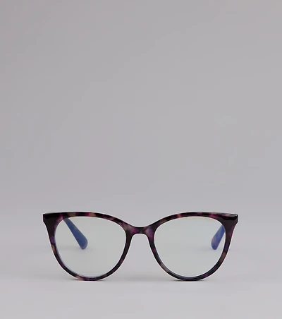 Smart And Chic Cat Eye Blue Light Glasses