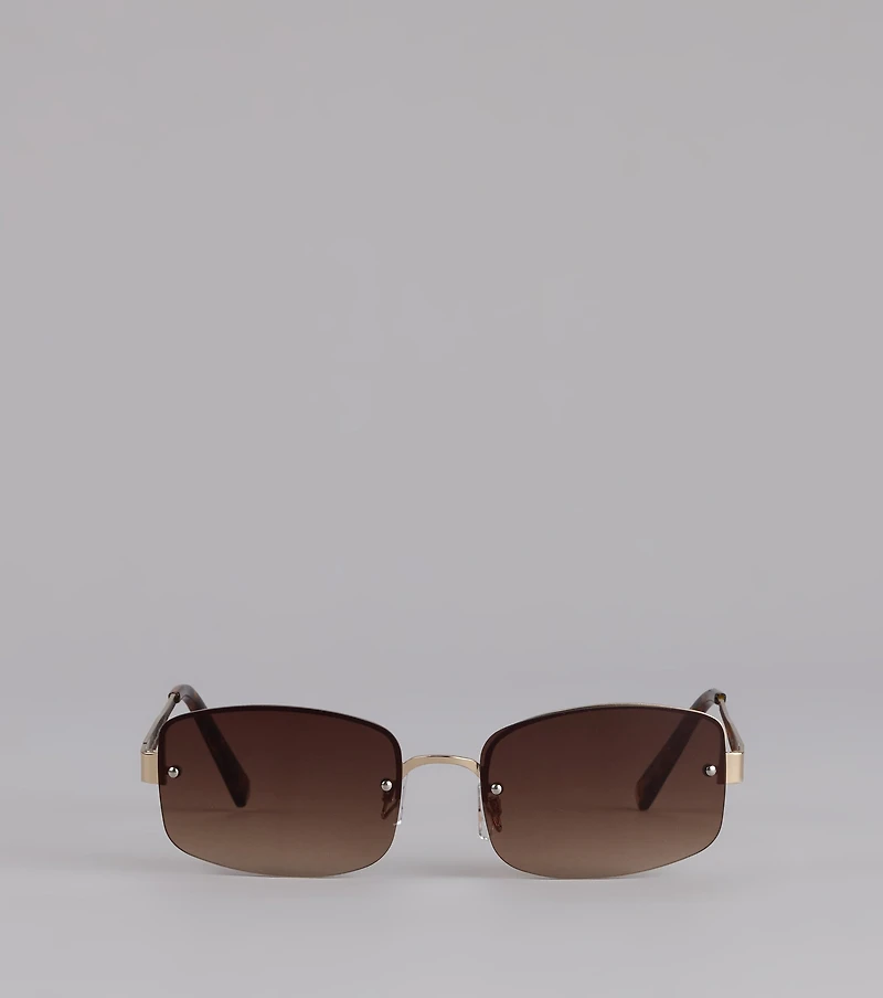 Shady Business Square Frame Sunglasses