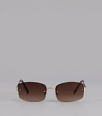 Shady Business Square Frame Sunglasses