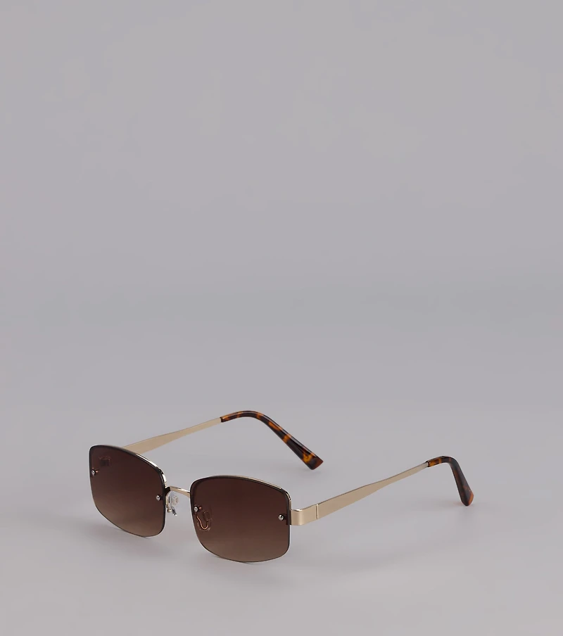 Shady Business Square Frame Sunglasses