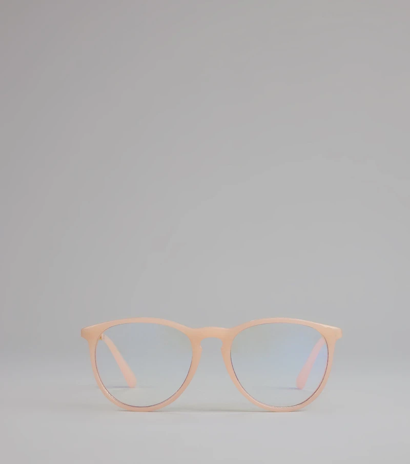 Smart And Stylish Clear Blue Light Glasses