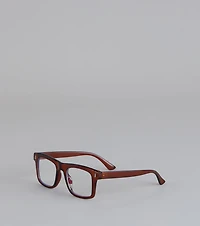 Focus Mode Square Blue Light Glasses