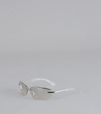 Clear Vision Moment Square Glasses