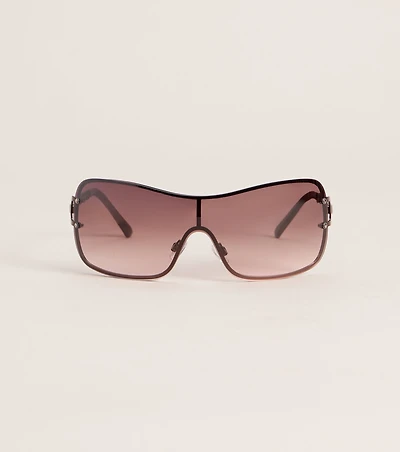 Off The Record Shield Sunglasses