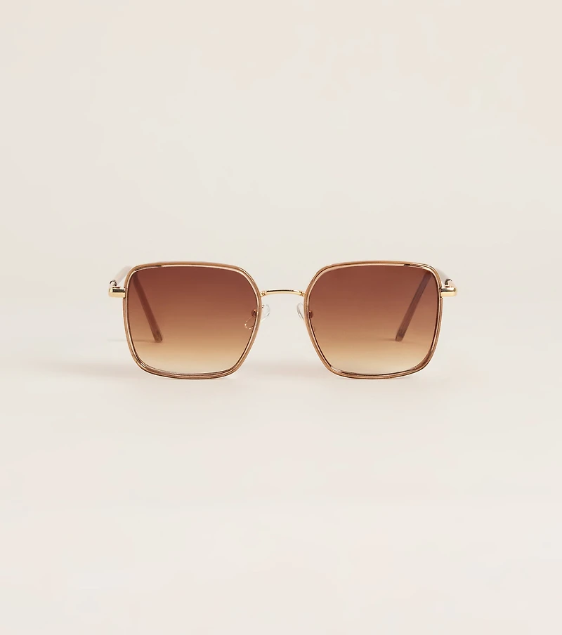 Everyday Luxe Square Sunglasses