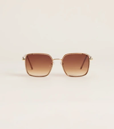 Everyday Luxe Square Sunglasses