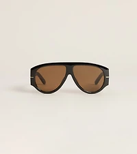 No Small Talk Oversized Sunglasses