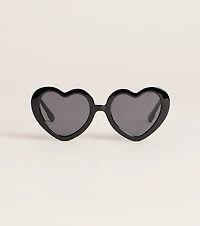 Heart Eyes Flat Top Sunglasses
