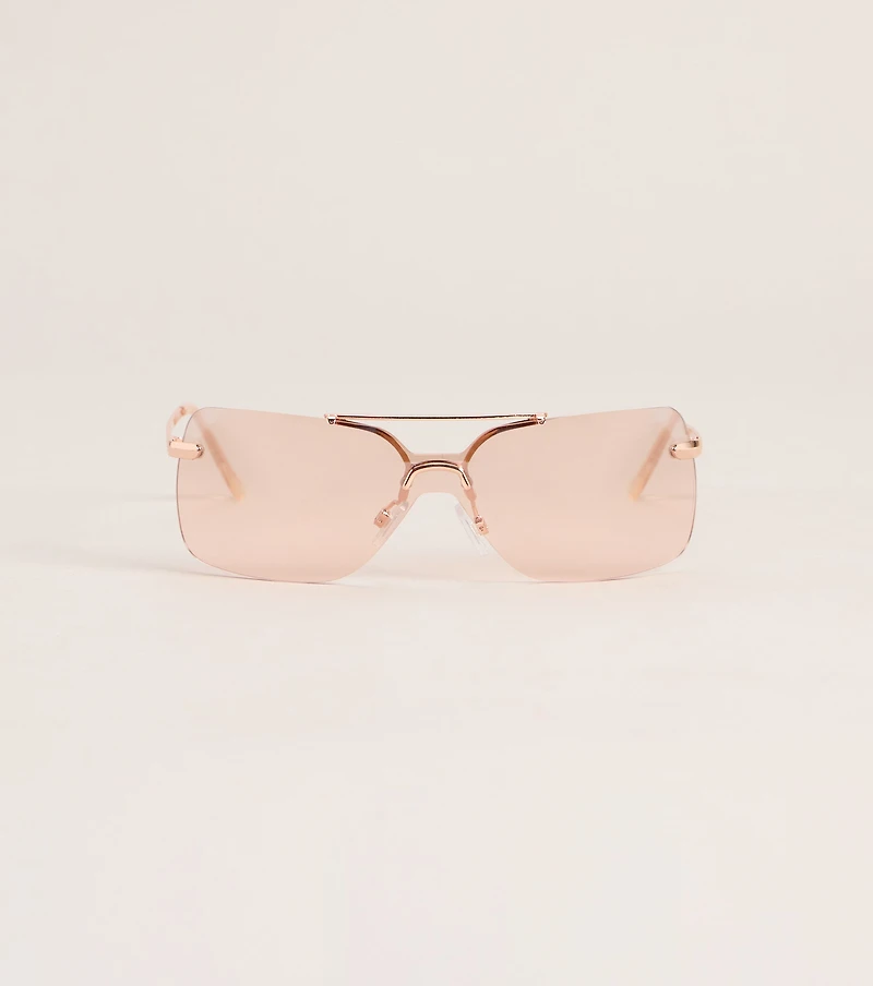 Runway Route Square Sunglasses