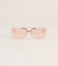 Runway Route Square Sunglasses