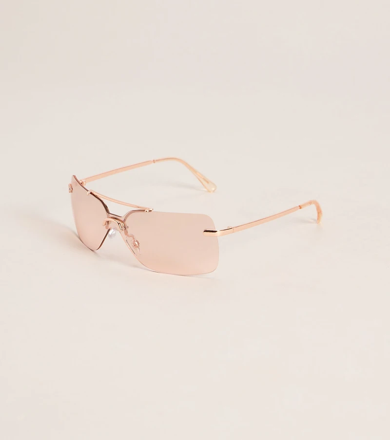 Runway Route Square Sunglasses