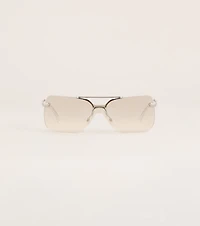 Runway Route Square Sunglasses