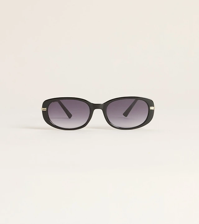 Coffee First Oval Sunglasses