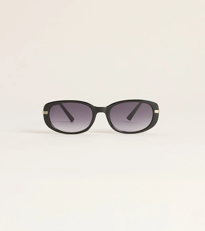 Coffee First Oval Sunglasses
