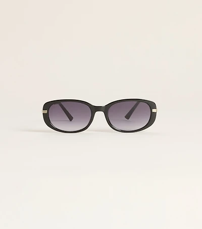 Coffee First Oval Sunglasses