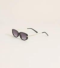 Coffee First Oval Sunglasses