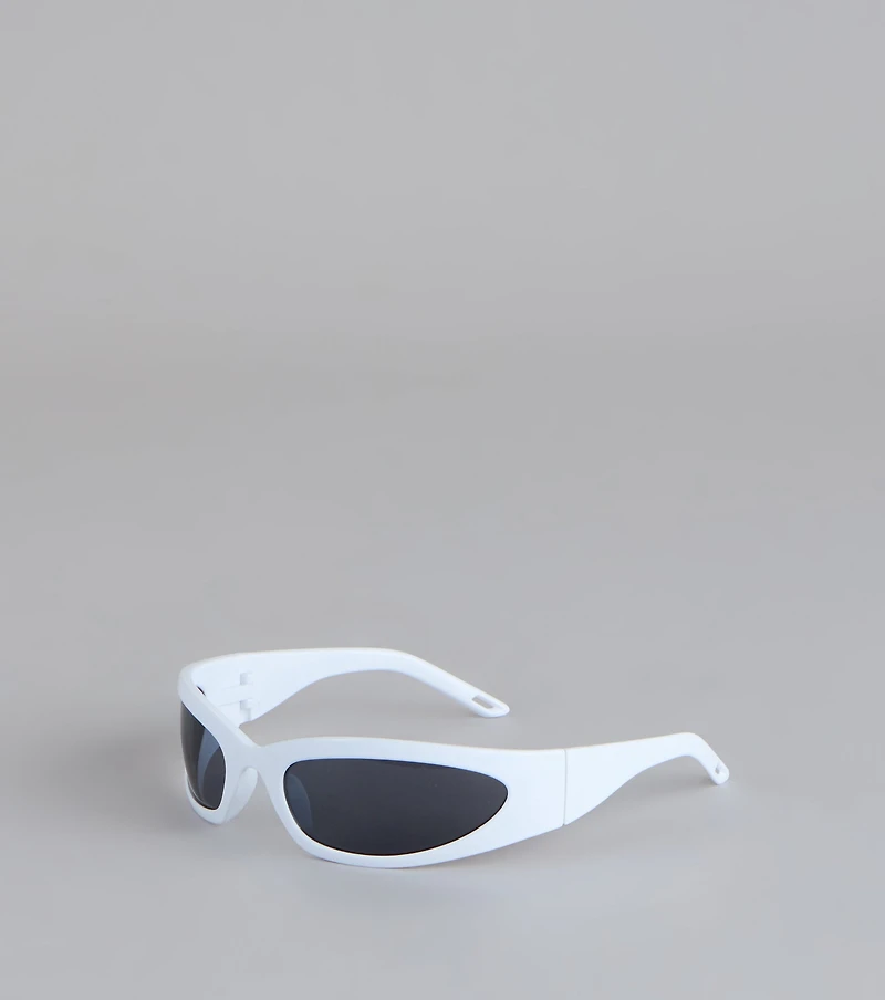 Instant Attitude Wrap-Around Sunglasses